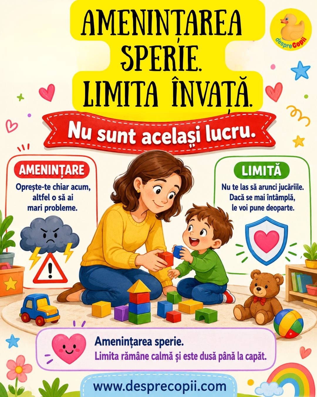 limite in educatia copilului 